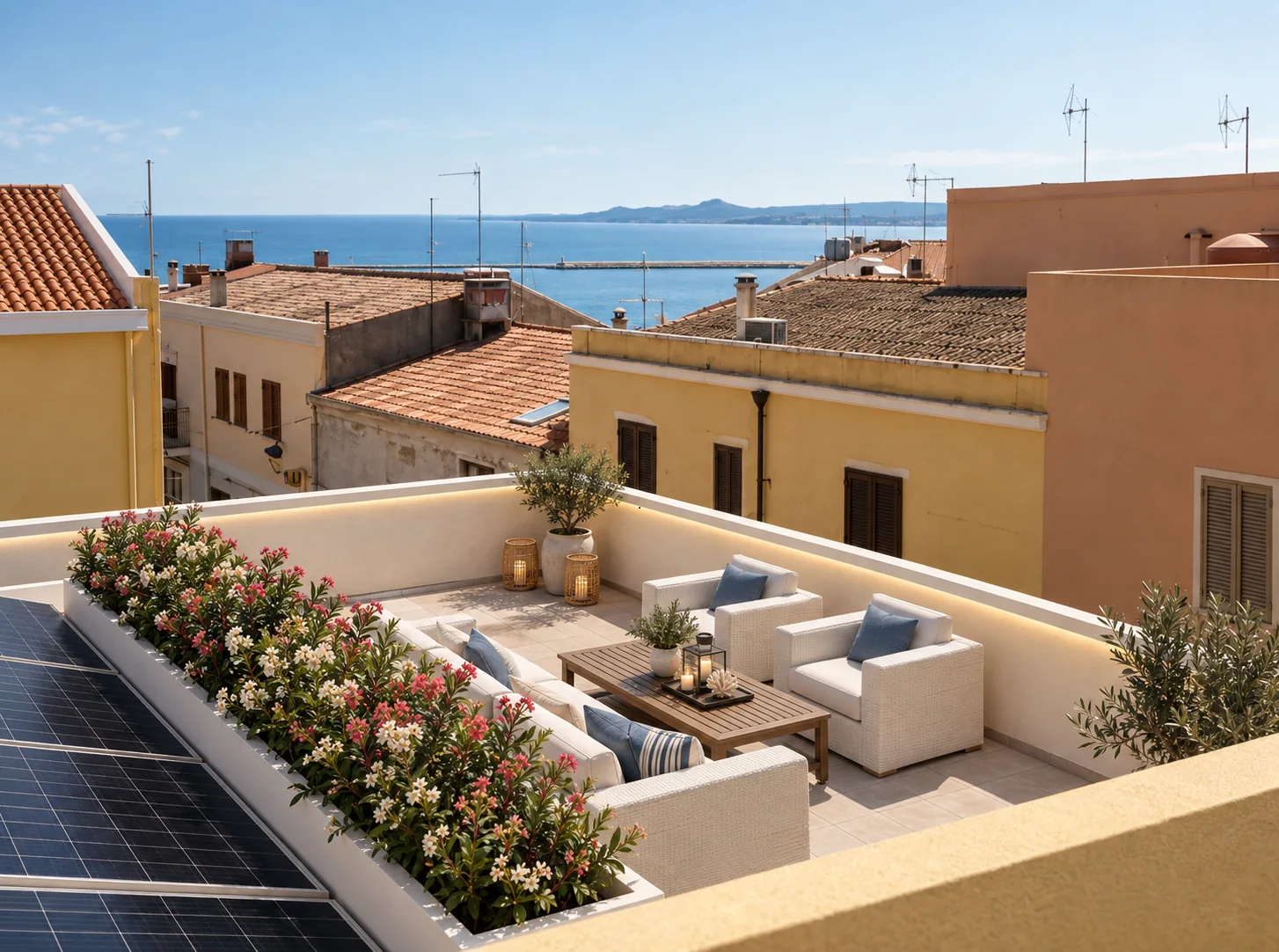 Lastrico solare vista mare